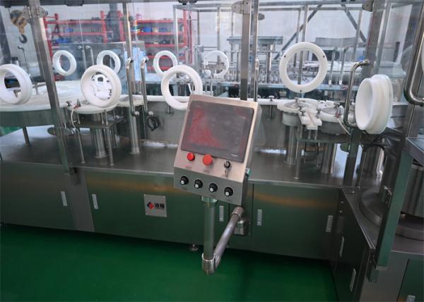 Pharmaceutical Vial Filling Machine high speed filling with ultrasomic washing