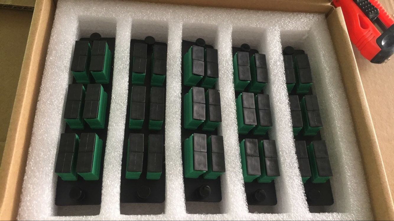 Cold Roll Steel SC LC 12fo 6fo Lgx Adapter Panel 130*30mm