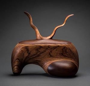 Quality Exquisite Workmanship Wooden Art Sculpture , Handmade Wooden Sculptures wholesale