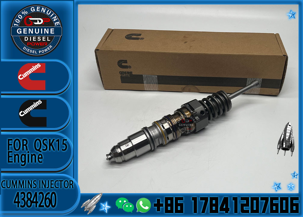 4384260 Cummins ISX QSX X15 diesel engine autoparts Common Rail Injector 4384260
