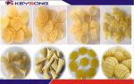 Frying Pellet Snack Food Making Machine , Rice Chips Making Machine