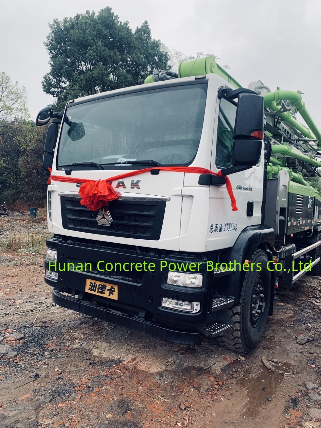 2021 Zml 52m Concrete Pump Truck Truck Mounted Pump
