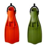 Lightweight Frog Scuba Diving Swim Fins Wear Resistant Nonslip