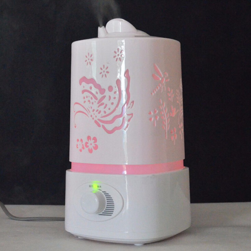 Large Capacity Air Humidifier With LED Light Home Aromatherapy Machine Air Ionizer Essential Oil Ultrasonic Diffuser