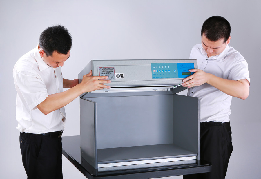 D65 TL84 UV F CWF TL83 Plastic N7 Grey Color Assessment Cabinet