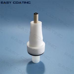 Quality Electrostatic manual and automatic powder gun round nozzles set complete PTFE material 1008150 wholesale