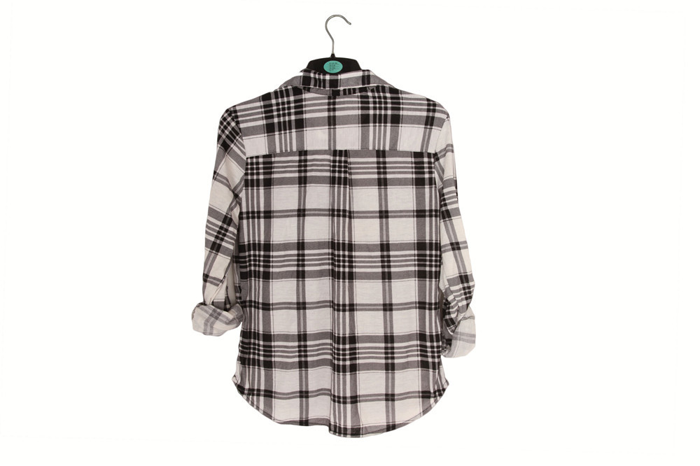 Ladies plaid shirt, Women's shirt, Fashion Style, Soft Touch fabric