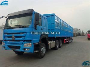Quality New White Color Sino Howo Prime Mover Truck 420hp Euro 2 Emission Hw76 Cabin wholesale