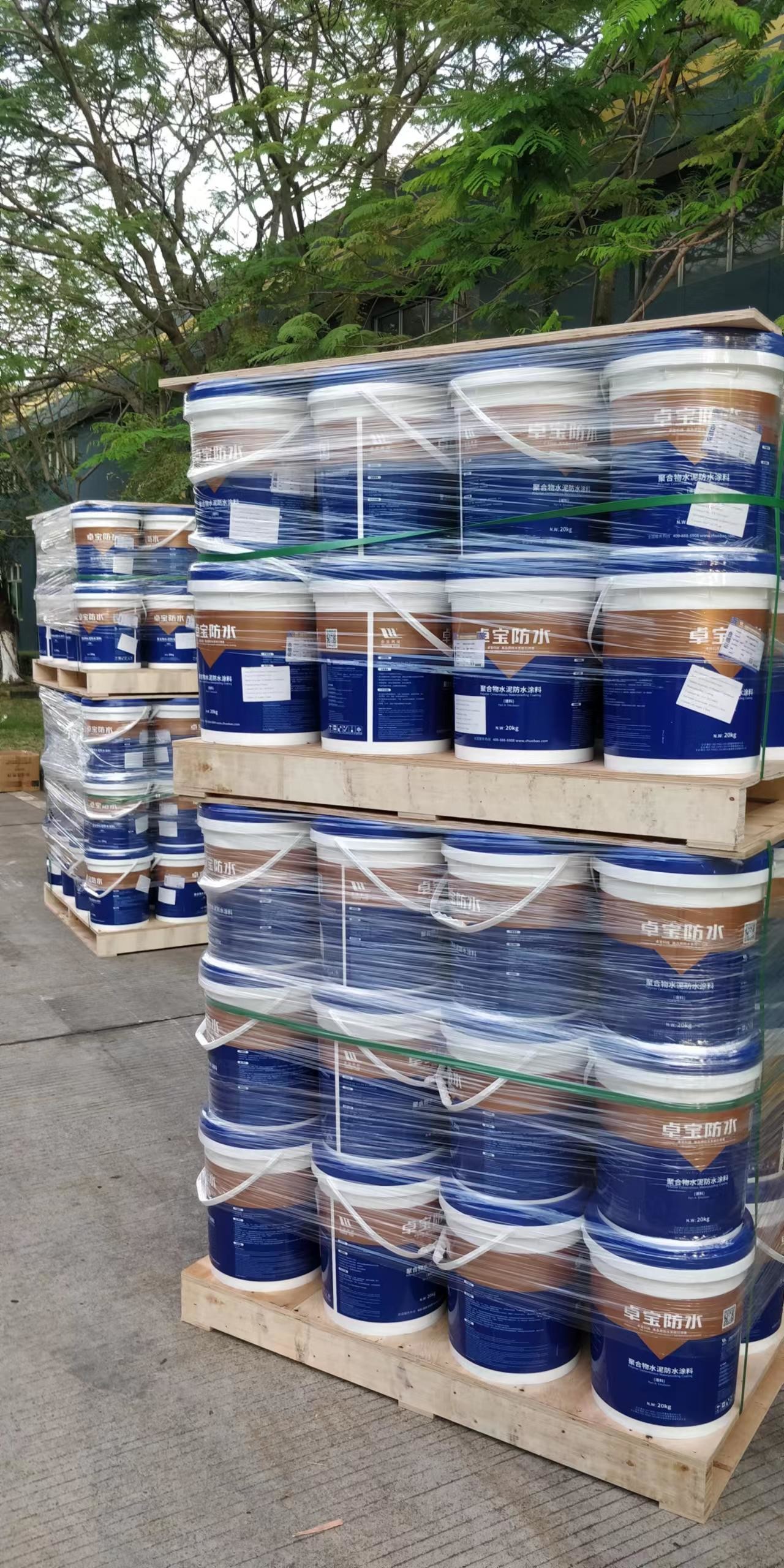 W300 High Elastic Polymer Acrylic Waterproofing Coating