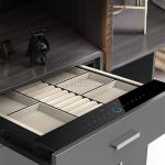 Auto Open Solid Steel Smart Luxury Locking Jewelry Safe For Cloakroom