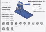 Dental handpiece cartridge maintenance repair tool with full set spare parts