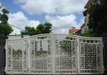 Customised Metal Morden Iron Gate Anti Rust Villa Contemporary Iron Gates