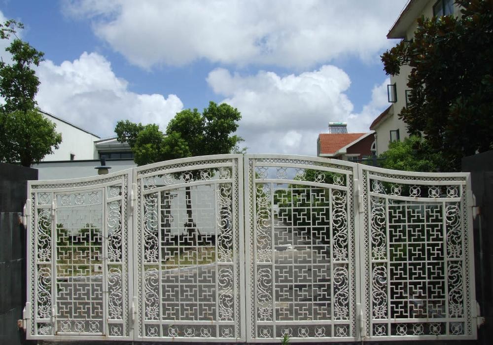 Anti Rat Cast Iron Door Contemporary Iron Doors For Residential / School