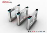 Fastlane Swing Barrier Gate Silver Polishing With Dry Contact Interface