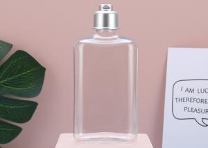 Quality PET 500ml 250ml Clear Plastic Empty Squeeze Bottles With Flip Cap wholesale