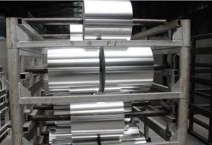 Quality Temper O Aluminum Foil For Food Packaging High Tensile Strength AA8011 wholesale