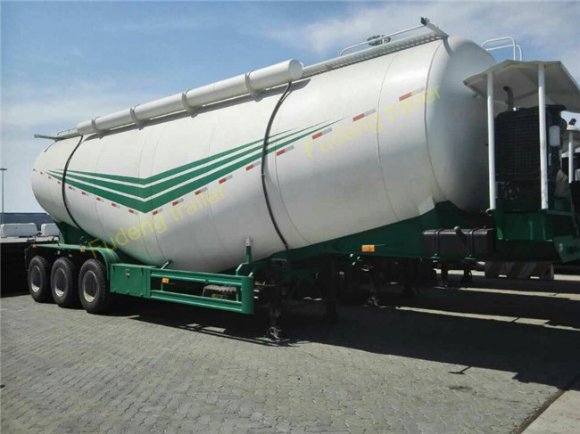 13 Ton 3 Axle Bulk Cement Tanker Trailer Three Axle Semi Trailer