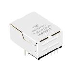 Belfuse L8AL-1XX1-ED Compatible LPJK7401DNL 100 Base-T Low Profile RJ45 Magjack