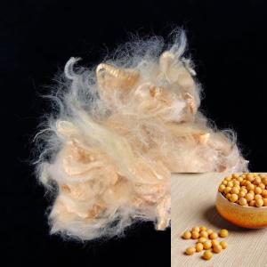 Quality 1.5D 2D Natural Protein Soybean Fiber UV Protection Antibacterial wholesale