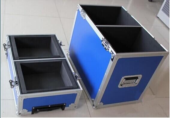 1000X500X500mm Black Color Waterproof 150KG Loading capacity Aluminum Tool Cases With Foam