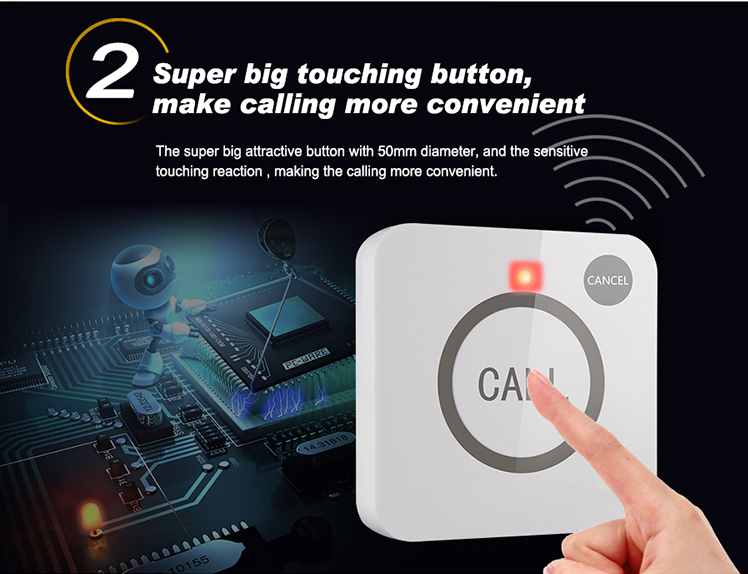 wireless elderly emergency situation HOME calling bells