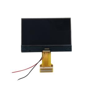 China Graphic Dot Matrix 12864 Monochrome LCD Display For Communication Panels on sale