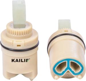 Quality 25mm Shower Mixer Taps Valve Side Outlet Ceramic Cartridge With Foot wholesale