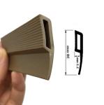 30mmx3.2mm PVC Vinyl Capping Strips and Cove Former for Professional Flooring