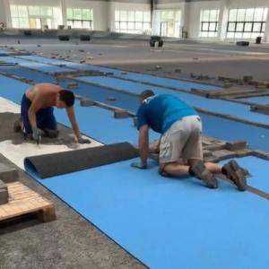 Quality Competitive Athletic Performance Prefabricated Rubber Running Track Rollsheet wholesale