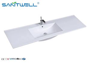 Quality Industrial Counter Top Wash Basin Single Hole AB8003-150 1500×460×180mm wholesale