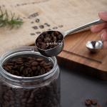 Wholesale Stainless Steel 18/8 20ml And 6ml Long Coffe Scoop Coffe Spoon Coffe