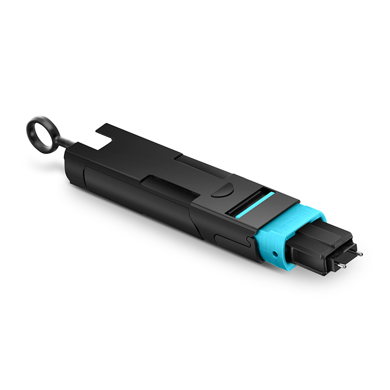 Fiber Adapter Connectors LSZH OM4 MTP Patch Cord Fast Connector 8 12 24 Core