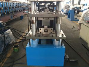 Quality 14 Stations Rack Roll Forming Machine C Size Drive By 1.0 Inch Chain wholesale