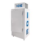 Gas Station Outdoor Ice Merchandiser Freezer Solid Door Digital Temperature