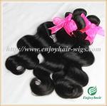 Brazilian 5A virgin remy hair weave ,natural color(can be dye) body wave 10''-26