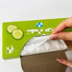 Transparent HDPE Bags For Veg Tear Resistant HDPE/LDPE/LLDPE Supermarket Plastic