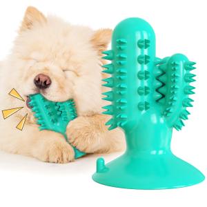 Quality TPR Interactive Pet Toys Toothbrush Molar Puppy Teeth Cleaning Toy 125g ODM wholesale