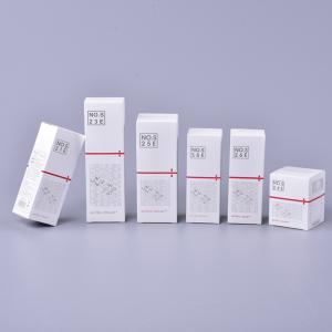 Quality White Folding Cardboard Gift Boxes Cosmetics / Electronic Product Box wholesale