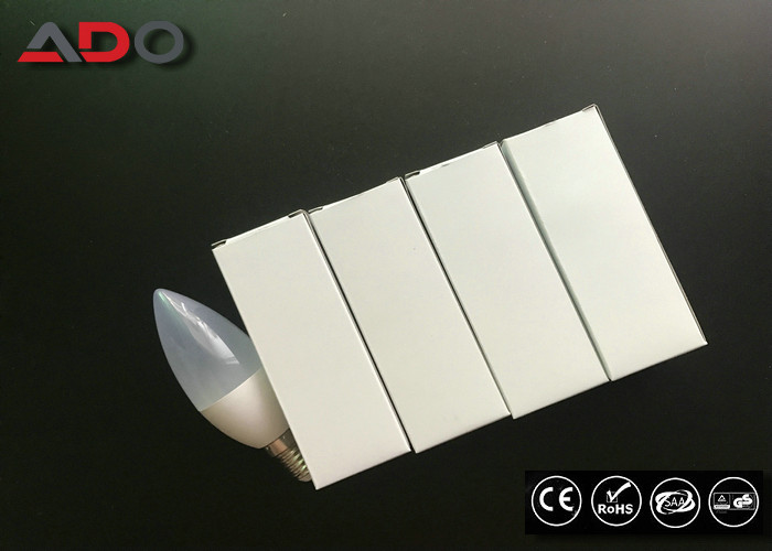 7 W LED Candle Light Spot E14 E27 Plastic Aluminum 3000K Dimmable DC 12V AC 220V
