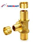 Industrial Pex Tubing Fitting Smooth Operation Brass Pex Pipe Joints