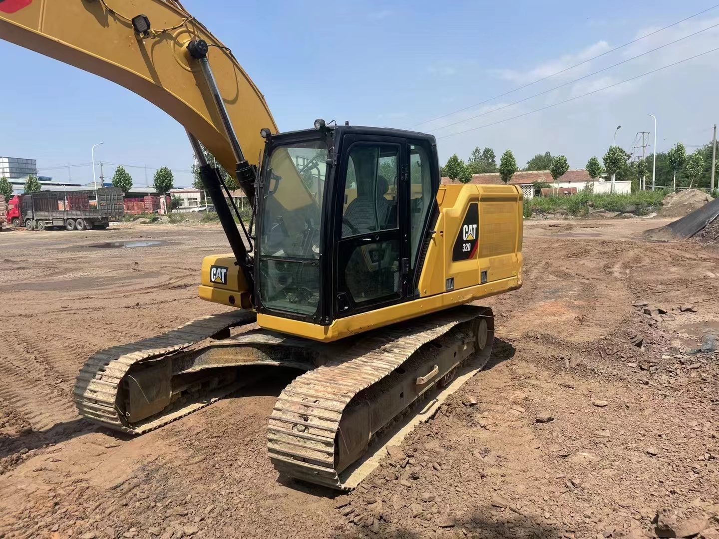 1.0m3 Bucket Capacity Used Cat 320 Excavator Great Working Condition