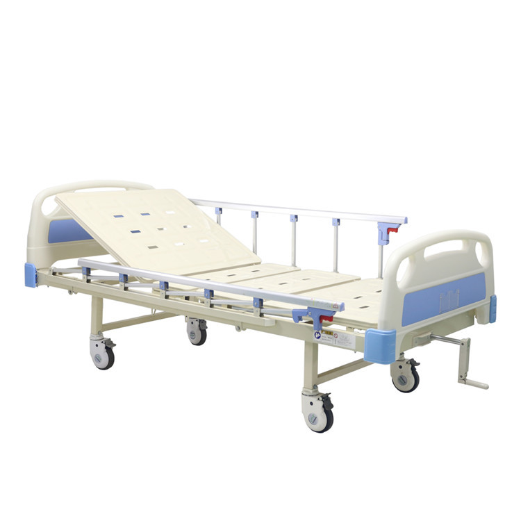 1 Function Manual Crank Medical Hospital Bed