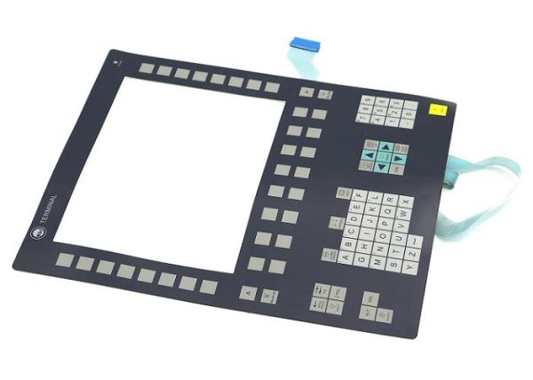 Industrial Tactile Membrane Switches With Gold Plated Metal Domes Rohs ISO