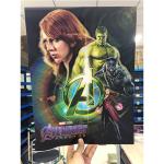 0.6mm PET 3D Lenticular Poster Marvel Avengers Flip Moving Pictures For Home