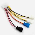 Motorcycle 9-Pin J1939 Trailer Plug OBD Cable Wire Harness with Rocker Switch