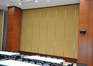 Quality Folding Acoustic Absorption Panels Slidng Door No Floor Track wholesale