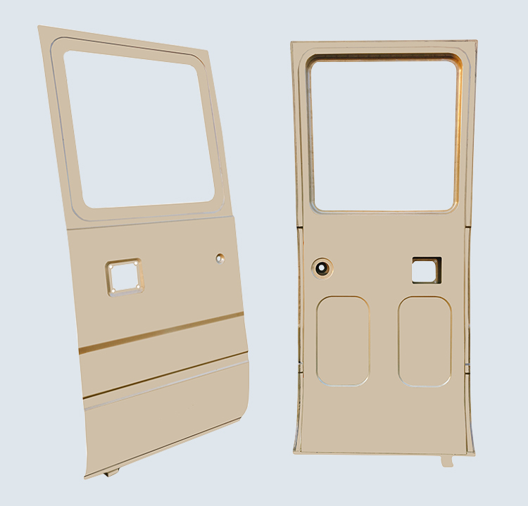 ISO Certified Bus Body Parts 26kg Rear Passenger Door Replacement