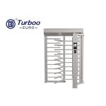Semi - Automatic Access Control Full Height Turnstile High Temperature Resistant