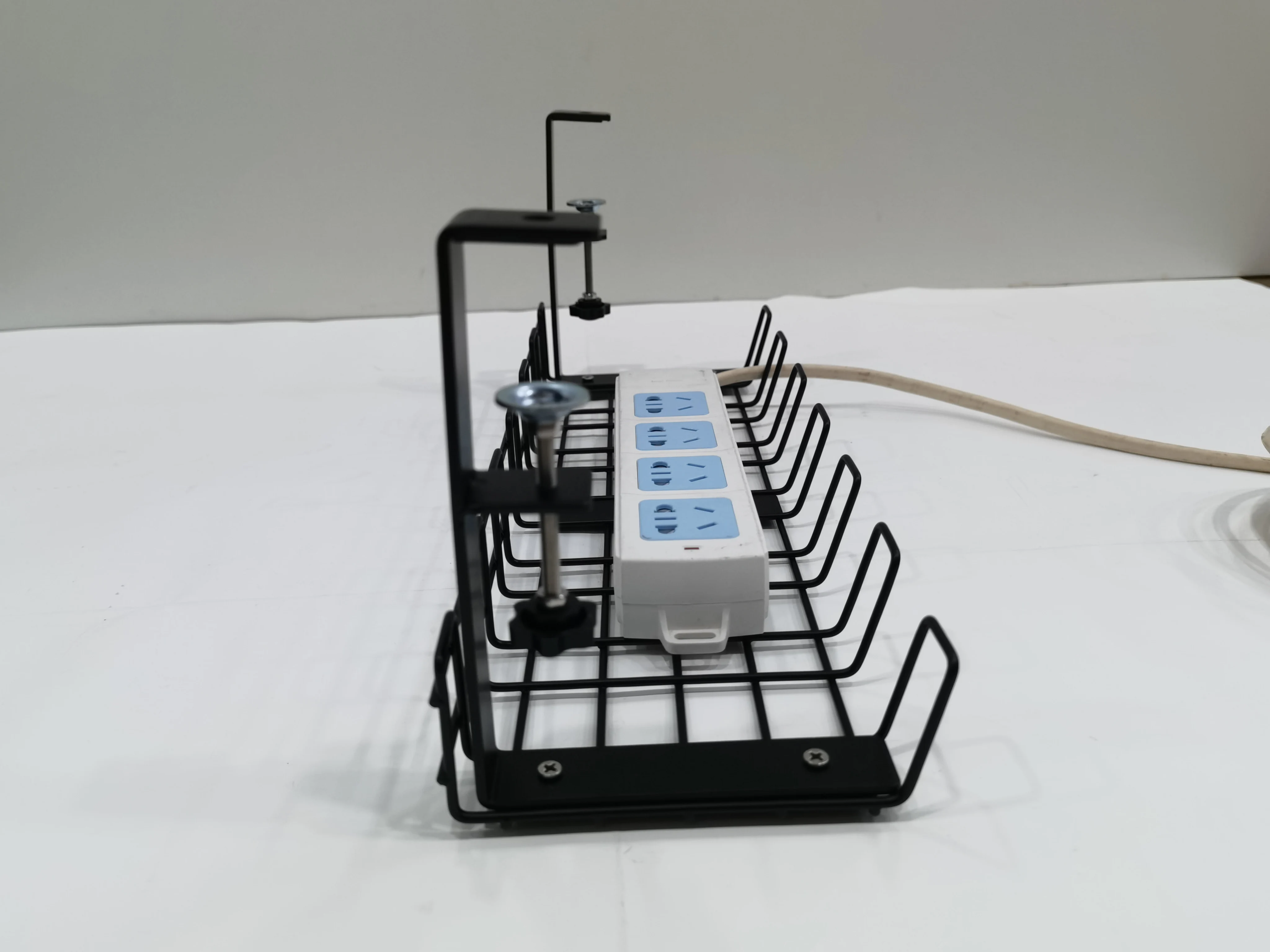Plant Fiber Type Desk Cable Management Tray for Sturdy and Neat Wire Organization