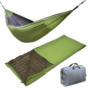 Quality 280x140cm Underquilt Portable Camping Hammock For Winter wholesale